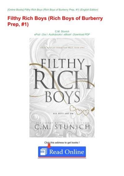 rich boys of burberry prep read online free